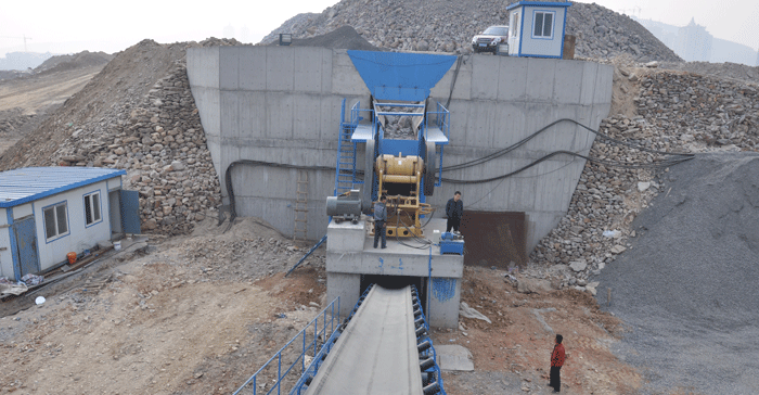 Screening plant for diamonds proto phase making plant