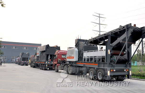 Wheeled-Mounted Mobile Impact Crusher 