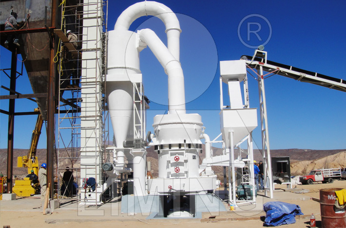  wet grinding application for the CaCO3 mineral plant