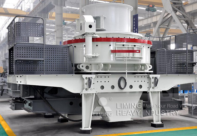 The VSI5X9532 gravel sand making production line in Australia