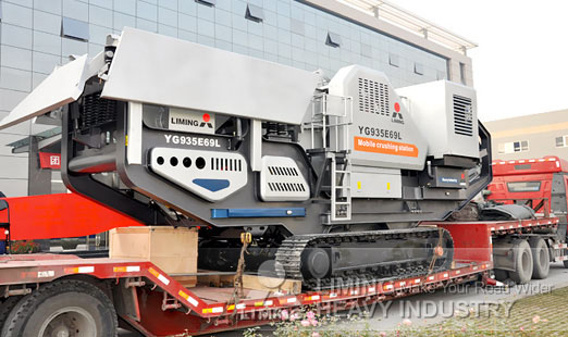 mobile crushing plant applied in sand stone crushing plant in Australia