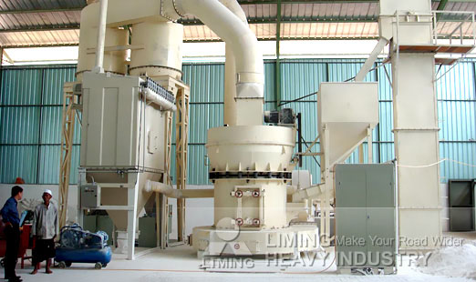 Grinding mill production line for gypsum powder making industry in India