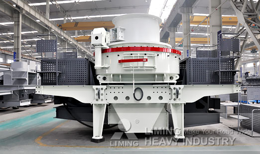 VSI5X series shaft impact crusher bring spring for the construction sand making industry 
